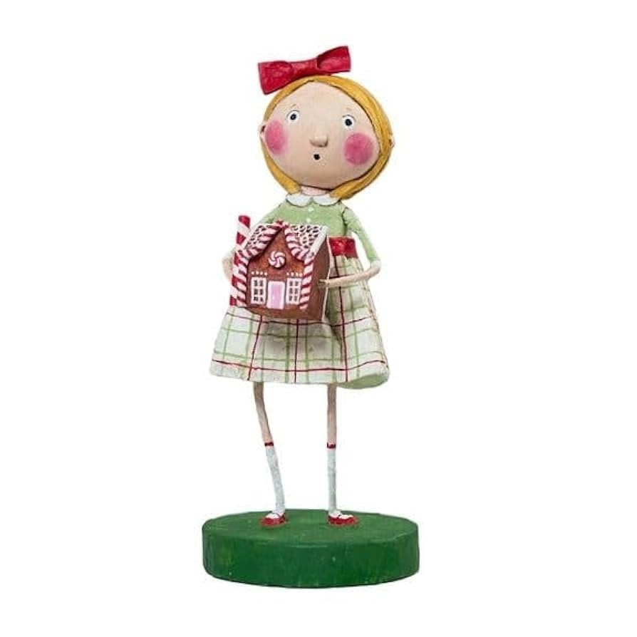 ESC Lori Mitchell Christmas Winter Ginger's House, 7 Inches Tall, Multicolor | Amazon (US)