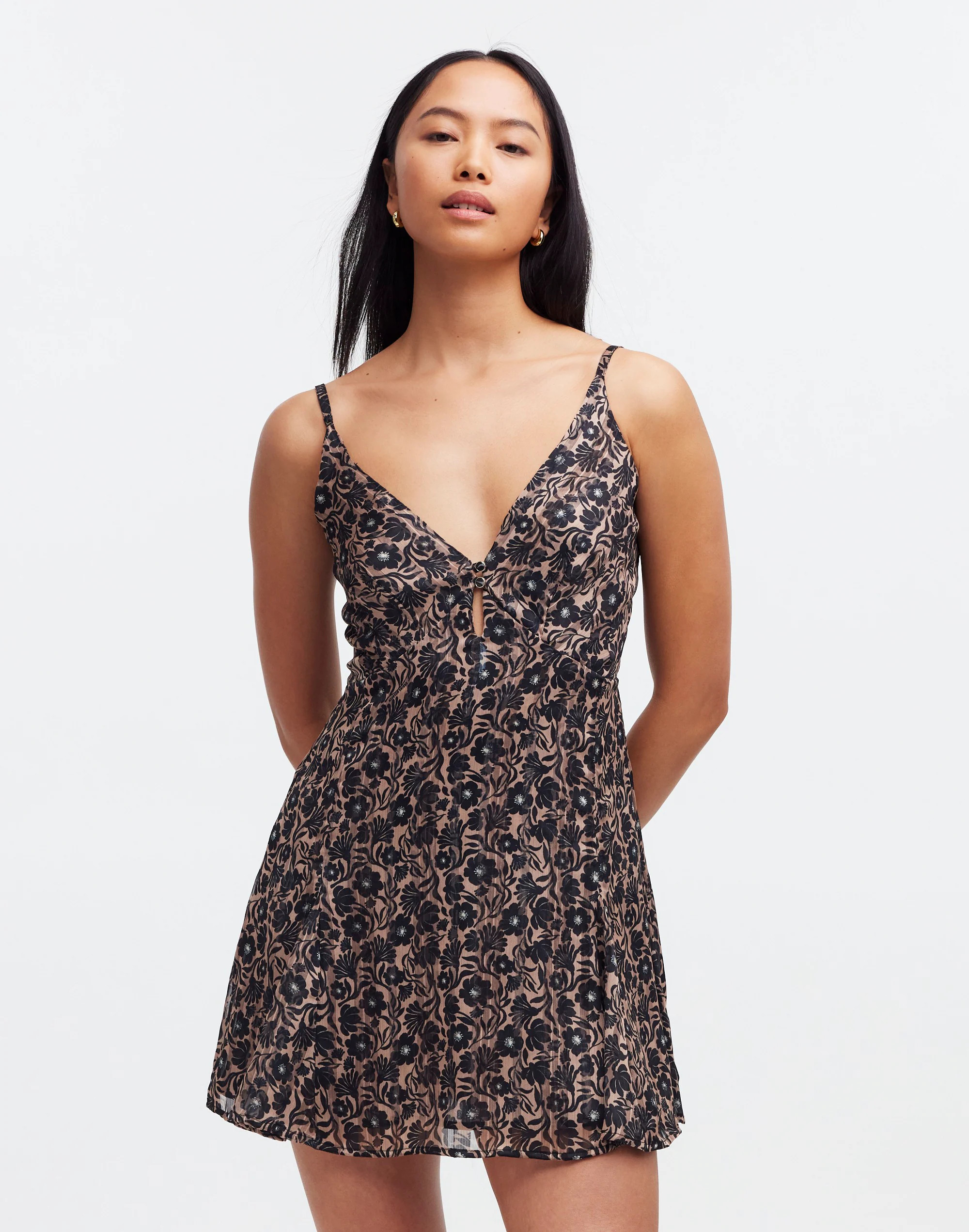 The Rilee Denim Midi Skirt | Madewell