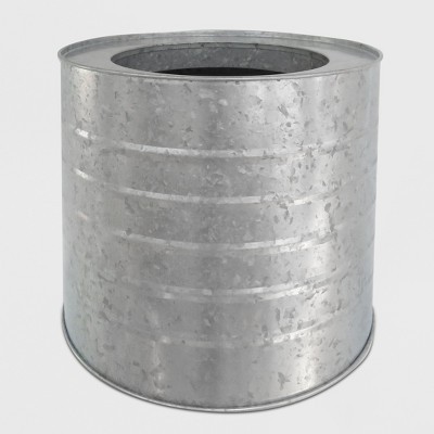 14" Iron Galvanized Planter - Smith & Hawken™ | Target