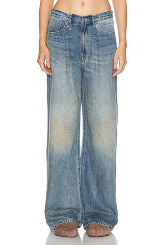 Damon Pleated Wide Leg | FWRD 