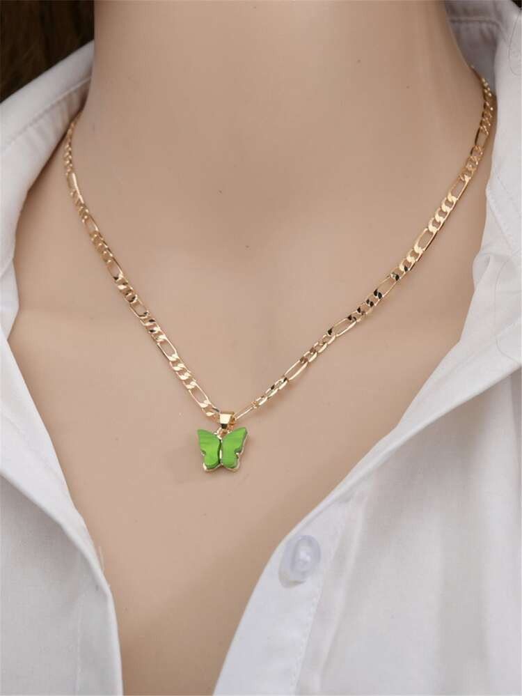 Butterfly Charm Necklace | SHEIN