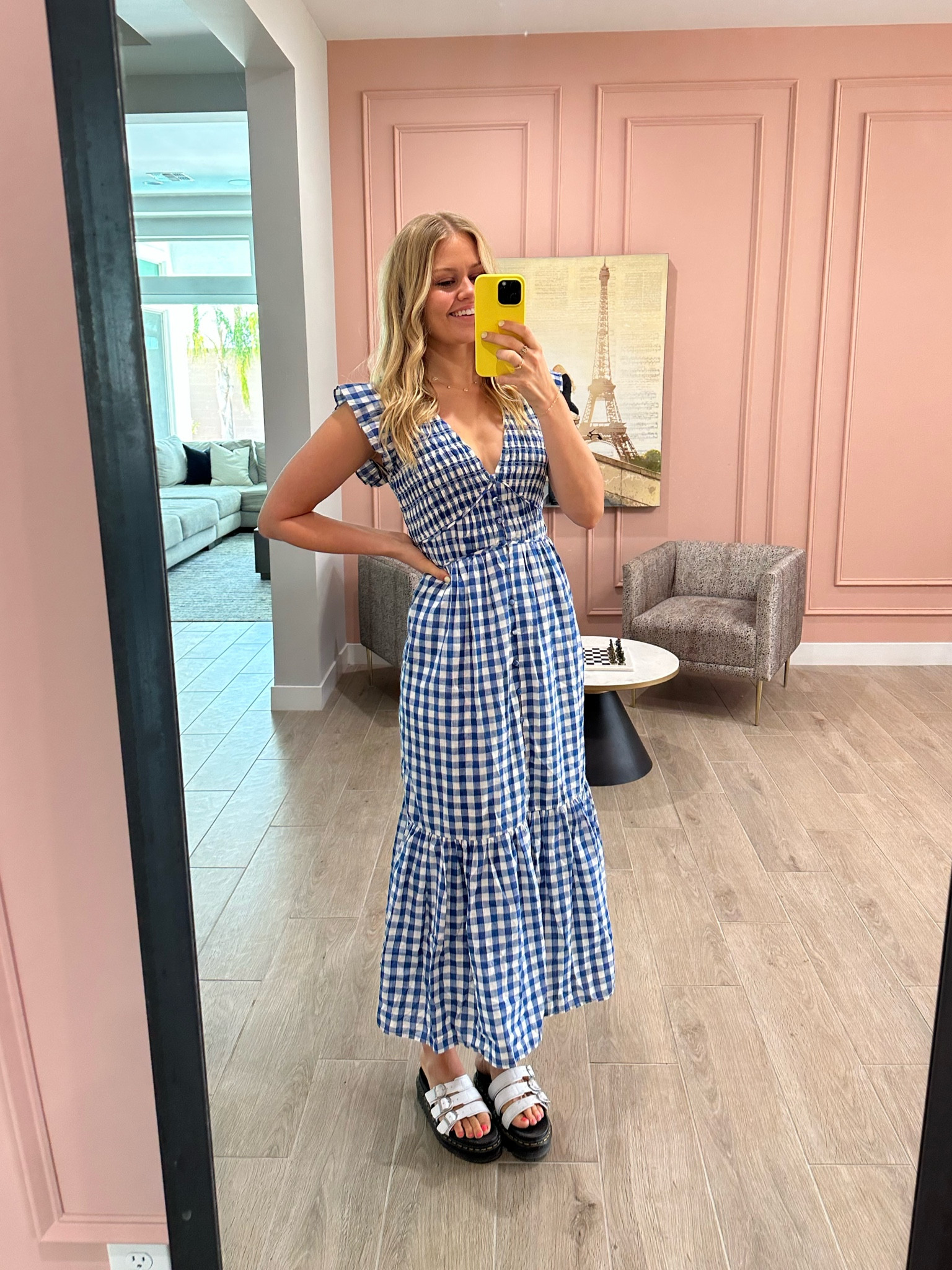 20% off my Anthropologie dress!!! Use code BELLA20 at checkout 🫶🏼 also my sandals are on sale too! 😍 

#LTKsalealert #LTKxAnthro #LTKstyletip