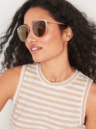 Pink Cat's-Eye Sunglasses | Old Navy (US)