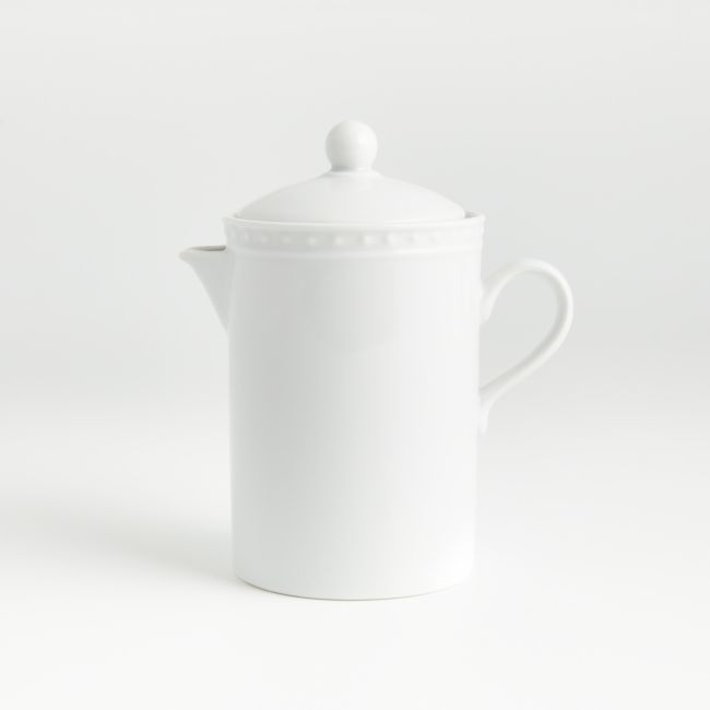 Staccato Creamer with Lid | Crate & Barrel