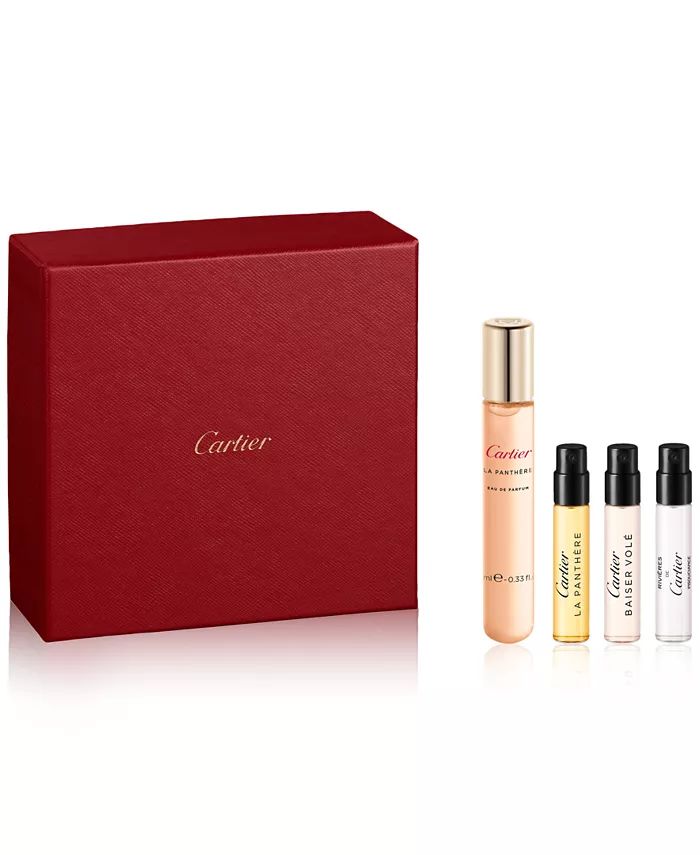 Cartier 4-Pc. Perfume Feminine Holiday Gift Set, Created for Macy's & Reviews - Perfume - Beauty ... | Macys (US)