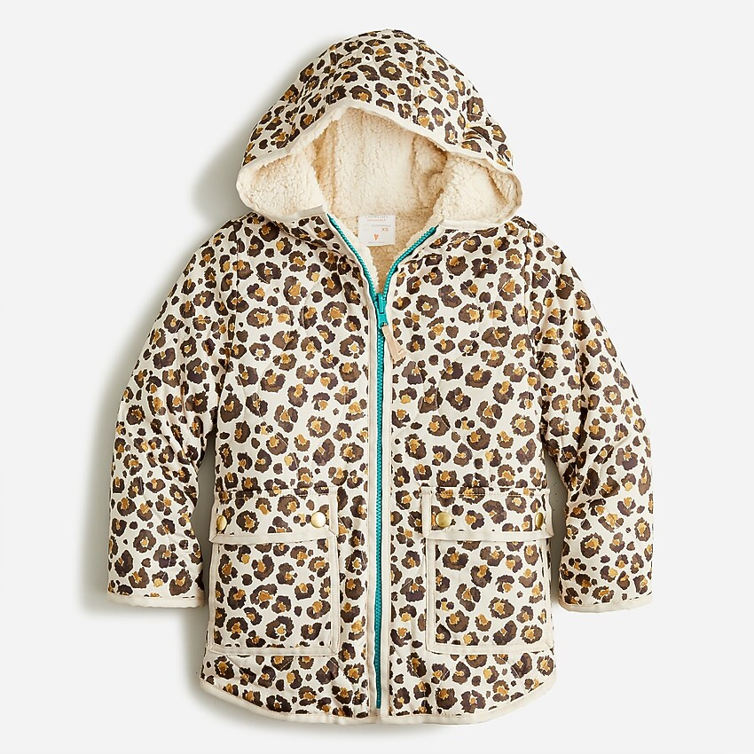 Girls' reversible quilted jacket with eco-friendly PrimaLoft® | J. Crew US