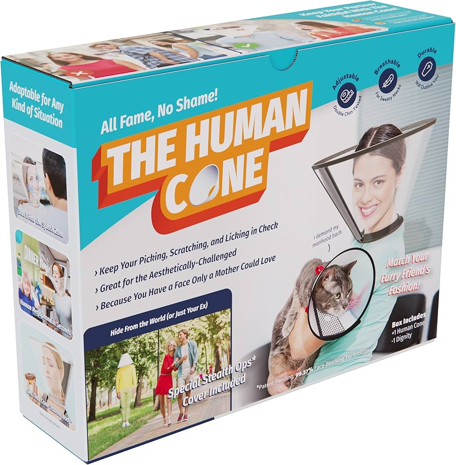 Witty Yeti Hilarious Human Cone Gag Gift Empty Box. Wrap Your Real Present with This Convincing F... | Amazon (US)