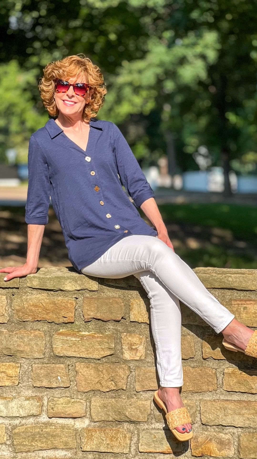 Fine gauge knit tunics, 3/4 sleeve shirts, and easy summer dresses, right HERE! 

Soft Surroundings iconic Danielle collection is here in fabulous new hues and styles. 

I paired my tops with slim cut pull on white denim pants, slim cut shorts, and a chic pair of raffia slides.

Shop NOW during Soft Surroundings Super Summer Sale and snag some of these Danielle styles on sale! Run, don’t walk, to get these fabulous pieces!



#LTKSeasonal #LTKVideo #LTKFindsUnder50