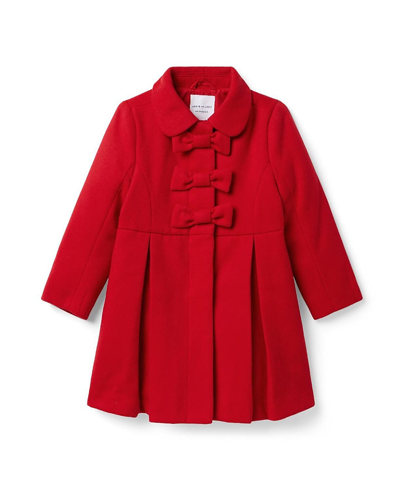 Janie and Jack Girls' The Bow Coat - Baby, Little Kid, Big Kid | Bloomingdale's (US)