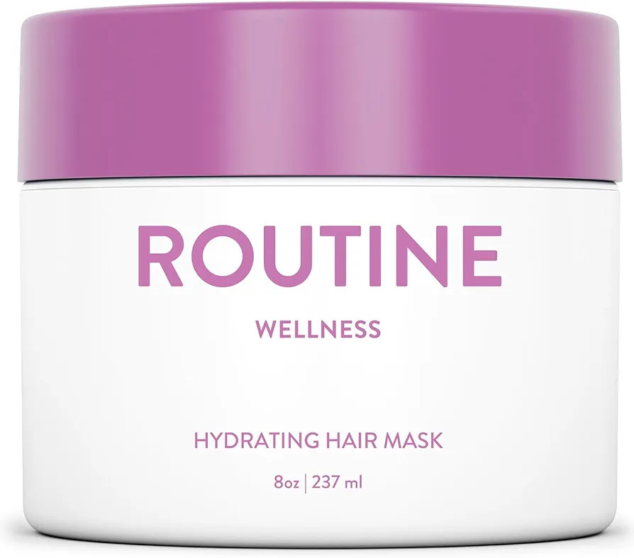 Routine Wellness Deep Conditioning Hair Mask - Bring Dry, Damaged Hair Back to Life – Hydrating... | Amazon (US)