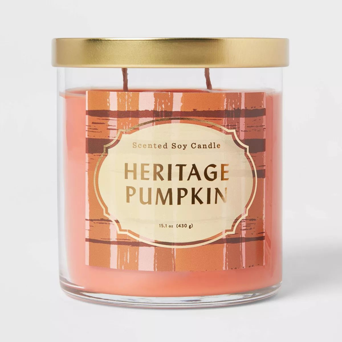 Lidded Glass Jar Heritage Pumpkin Candle - Opalhouse™ | Target