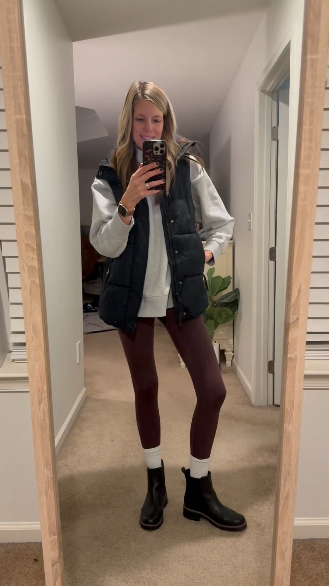 One of my go-to looks, all from @Target!!! These leggings are similar to my lululemons but at a fraction of the cost!! I love the high waistband and my vest is the perfect length to wear with them ❤️

#LTKHoliday #LTKOver40 #LTKFindsUnder50