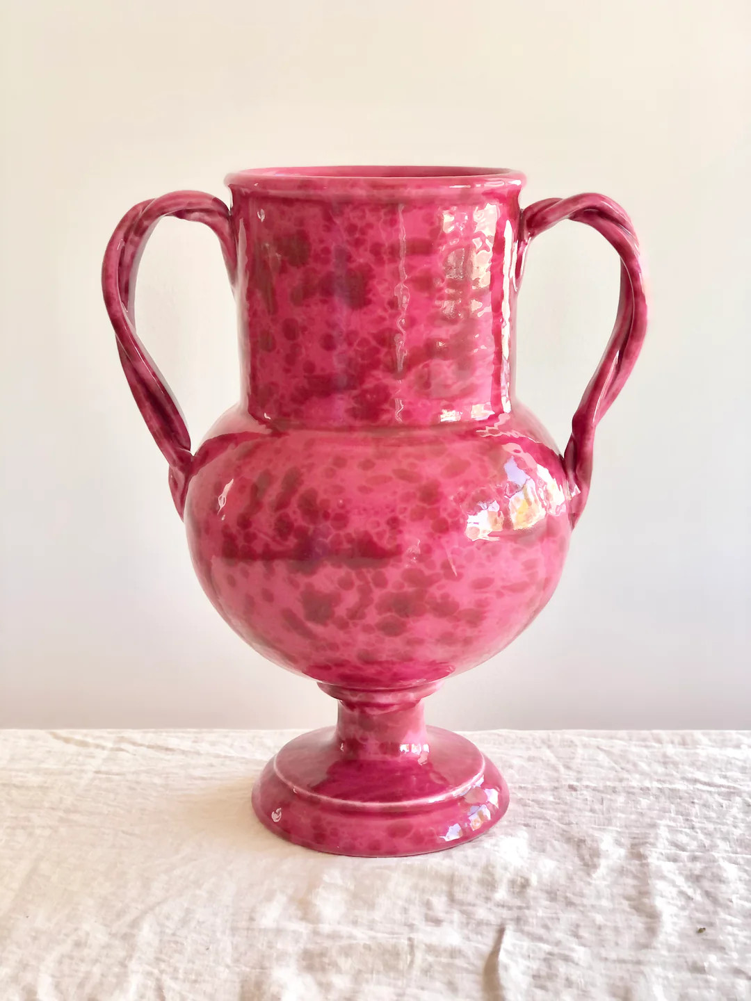 Pompeii Amphora Vase - Raspberry | the ARK elements