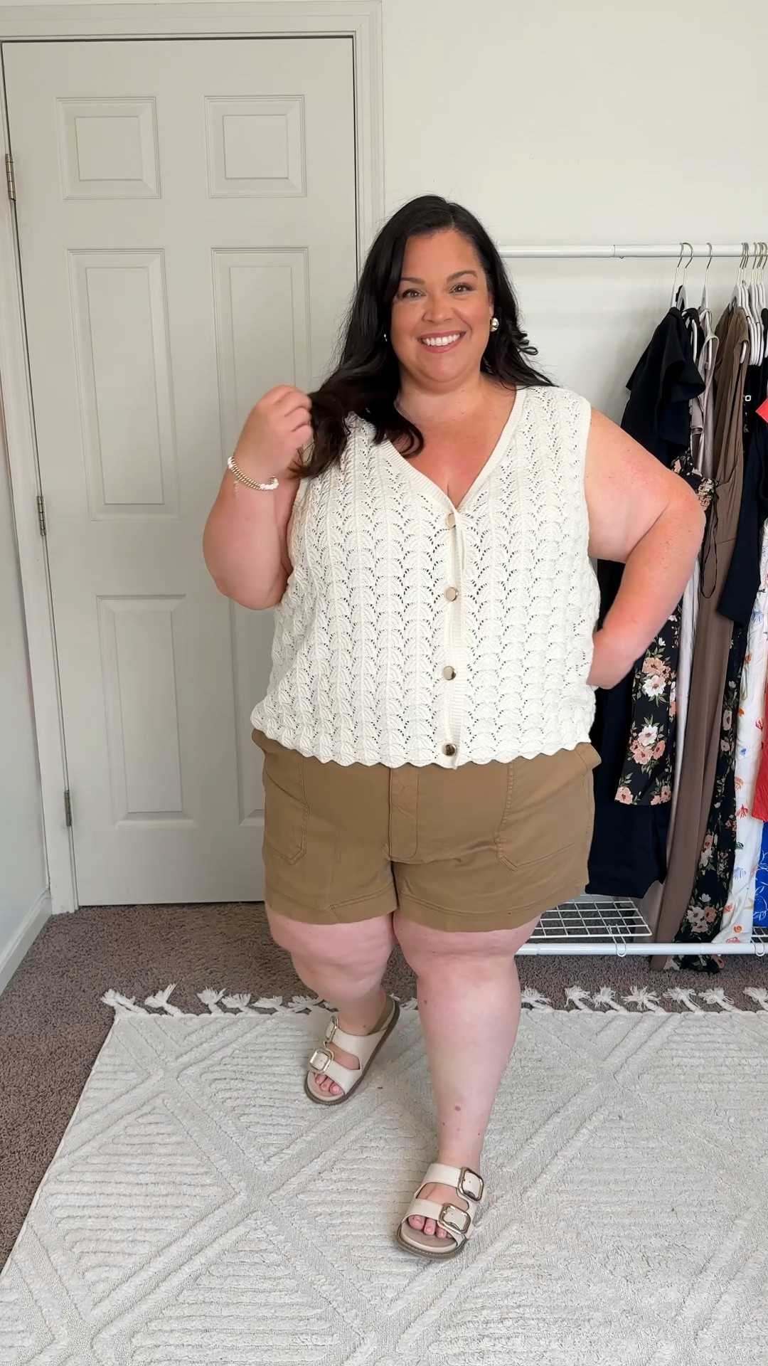 The BEST khaki shorts you’ll ever buy! Super comfortable in the waist and thighs, there is elastic in the back part of the waist. Good pockets, I’m obsessed! I’m in a 3x

Old navy, plus shorts, old navy summer, plus size summer

#LTKFindsUnder50 #LTKSummerEdit #LTKPlusSize