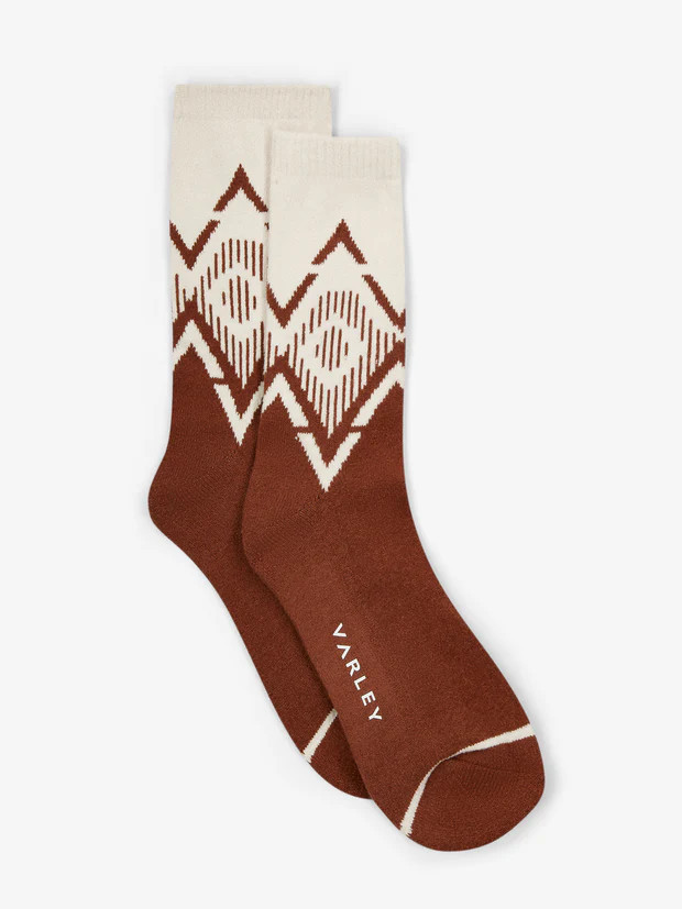 Erica Jacquard Knit Sock | Varley US | Varley USA