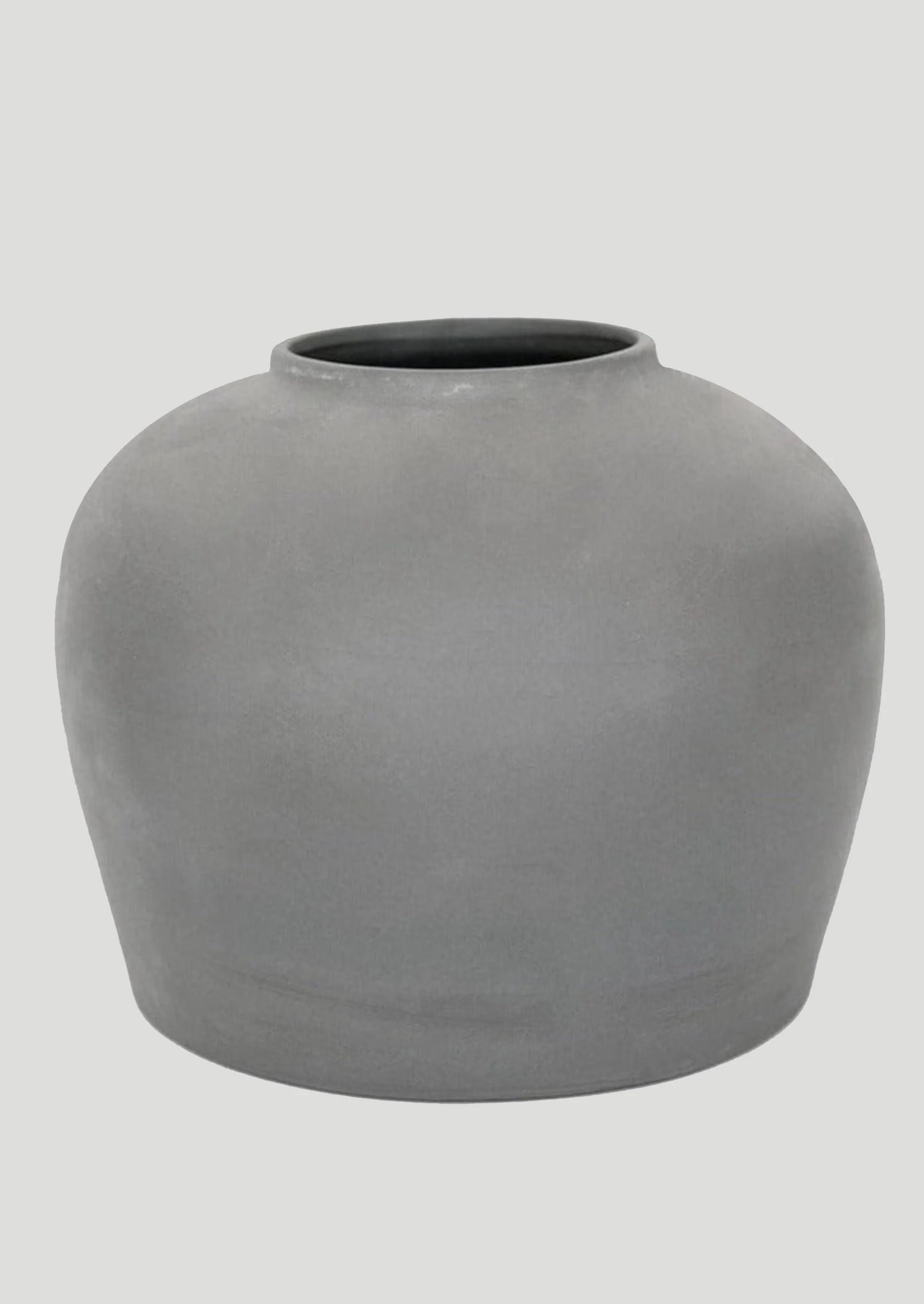 Terra Cotta Jug Vase in Slate | Oversized Vases at Afloral.com | Afloral