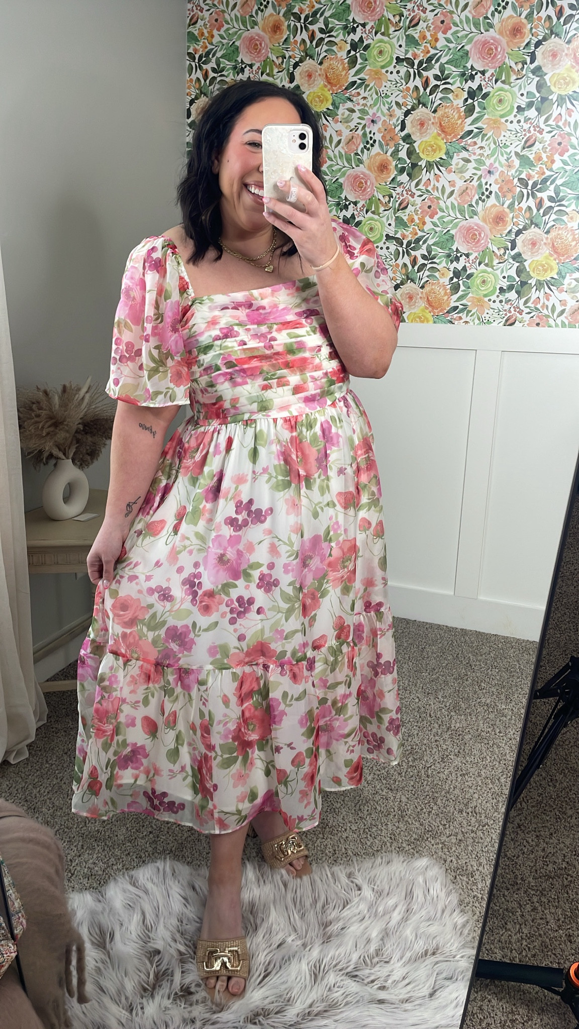 abercrombie pink floral dress Abercrombie & Fitch satin strapless maxi dress in pink floral