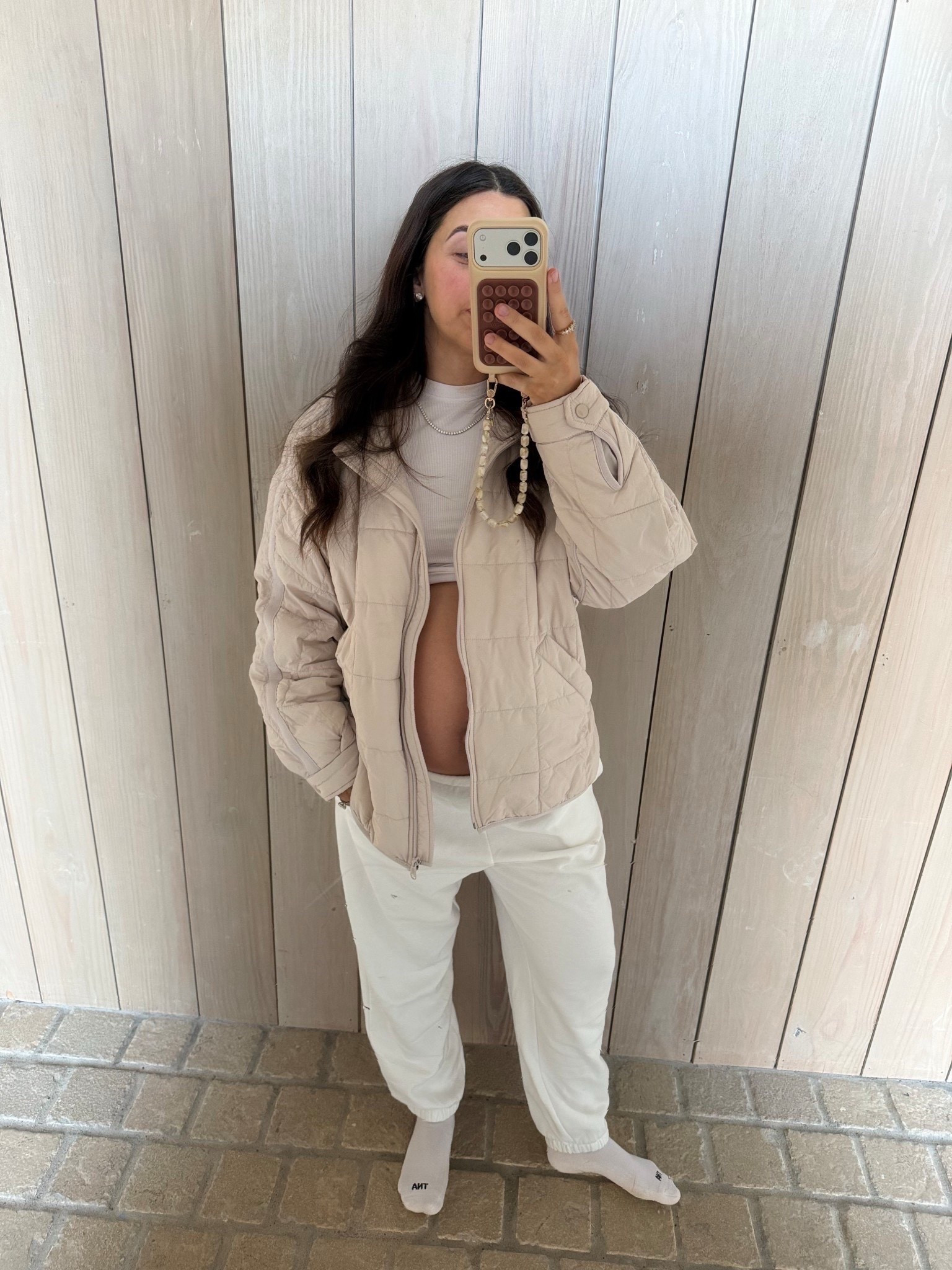 bump friendly all neutral look!🐆✨

jacket: medium
top: medium
pants: medium

neutral style, casual fashion, bump friendly, all neutral look, free people jacket, Amazon tee, Nashville, mom of 3, Dede Raad, dress up buttercup 

#LTKBump #LTKFindsUnder100