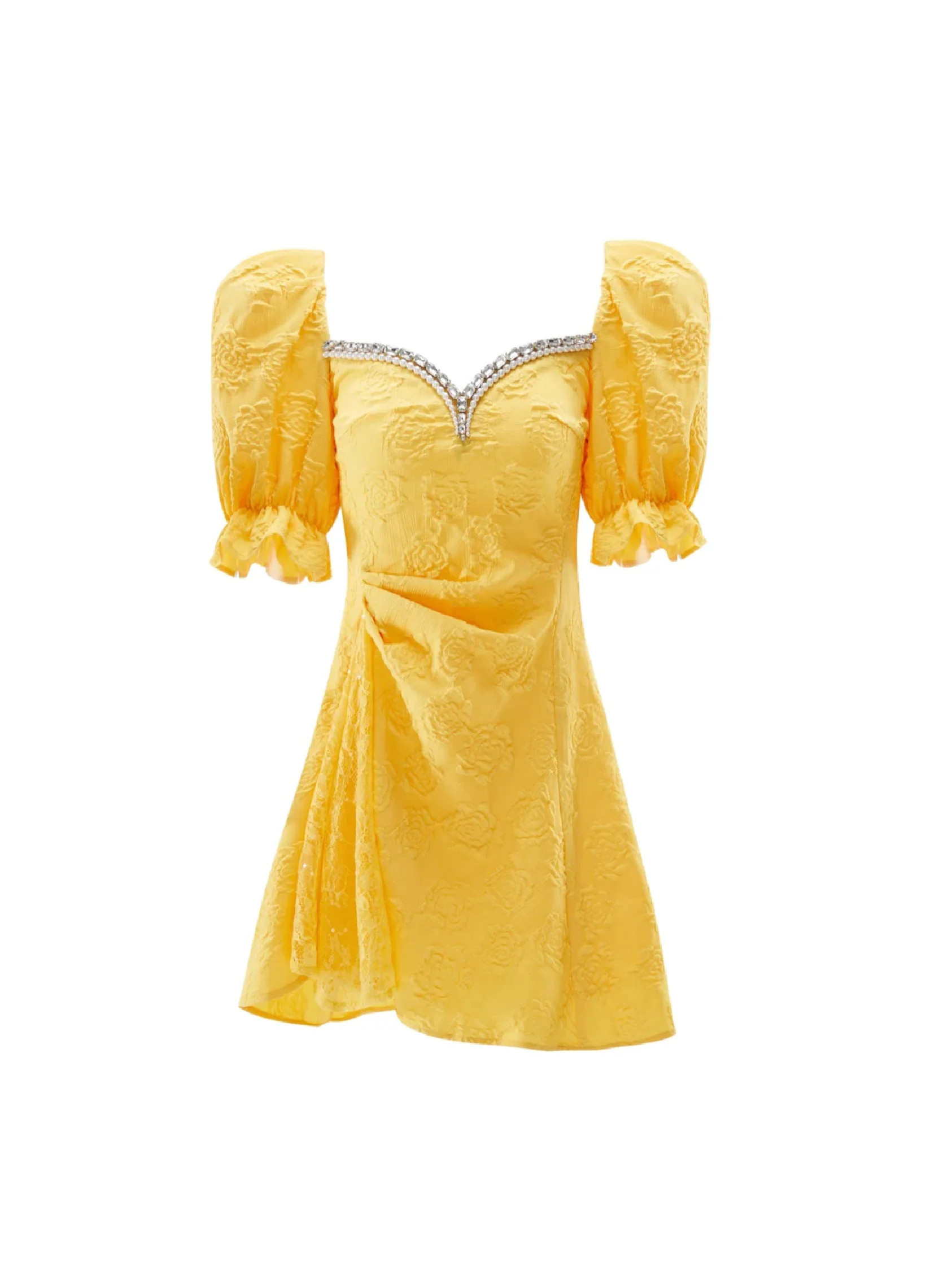 Yellow Ysabella Dress (Final Sale) - Yellow / XS | Nana Jacqueline