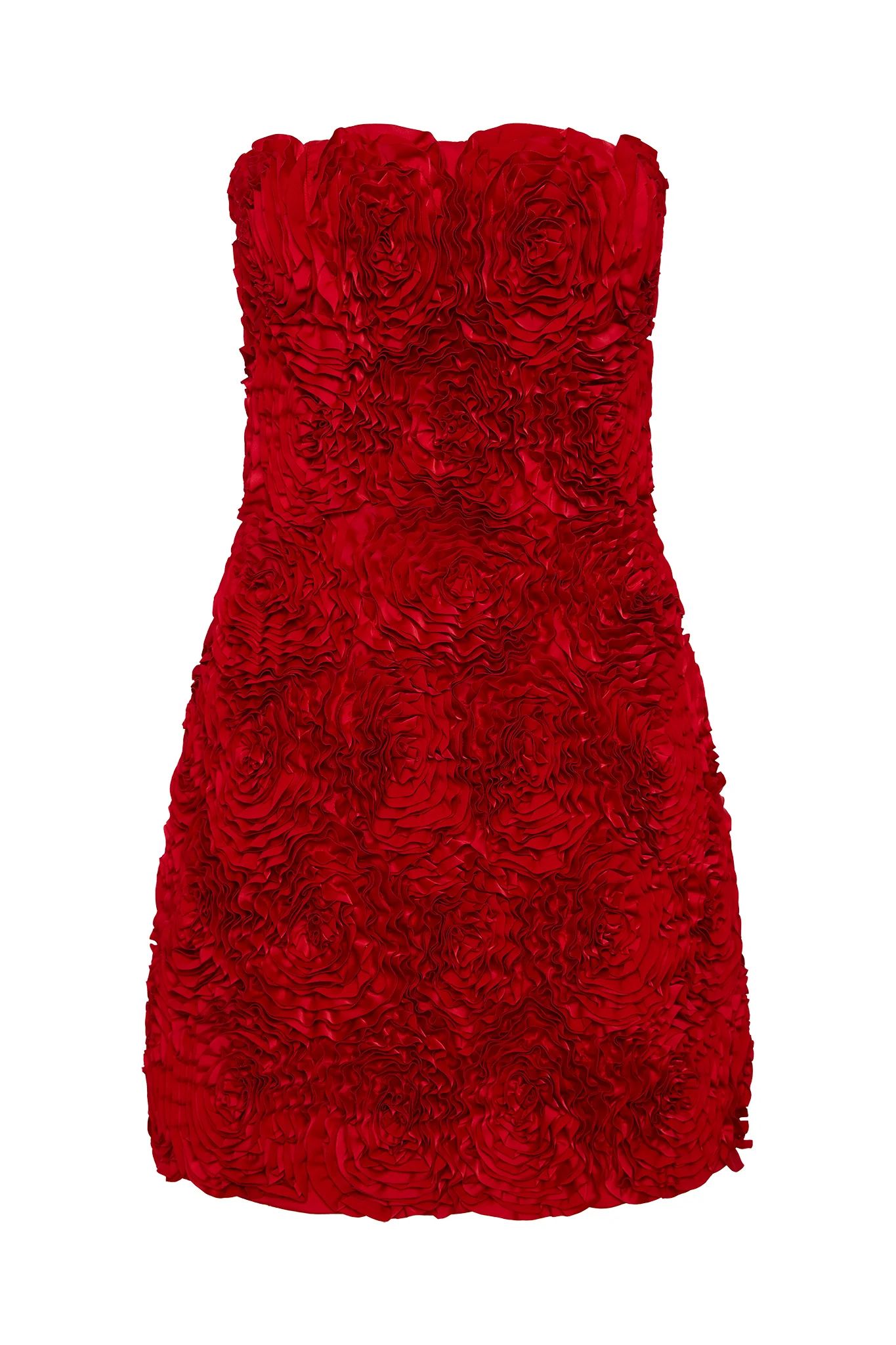 Gazer Rosette Mini Dress | aje. (US, UK, Europe, ROW)