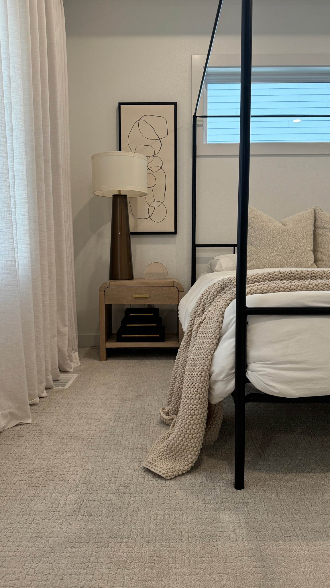 Modern and neutral Amazon bedroom decor. 

#LTKFindsUnder50 #LTKHome #LTKStyleTip