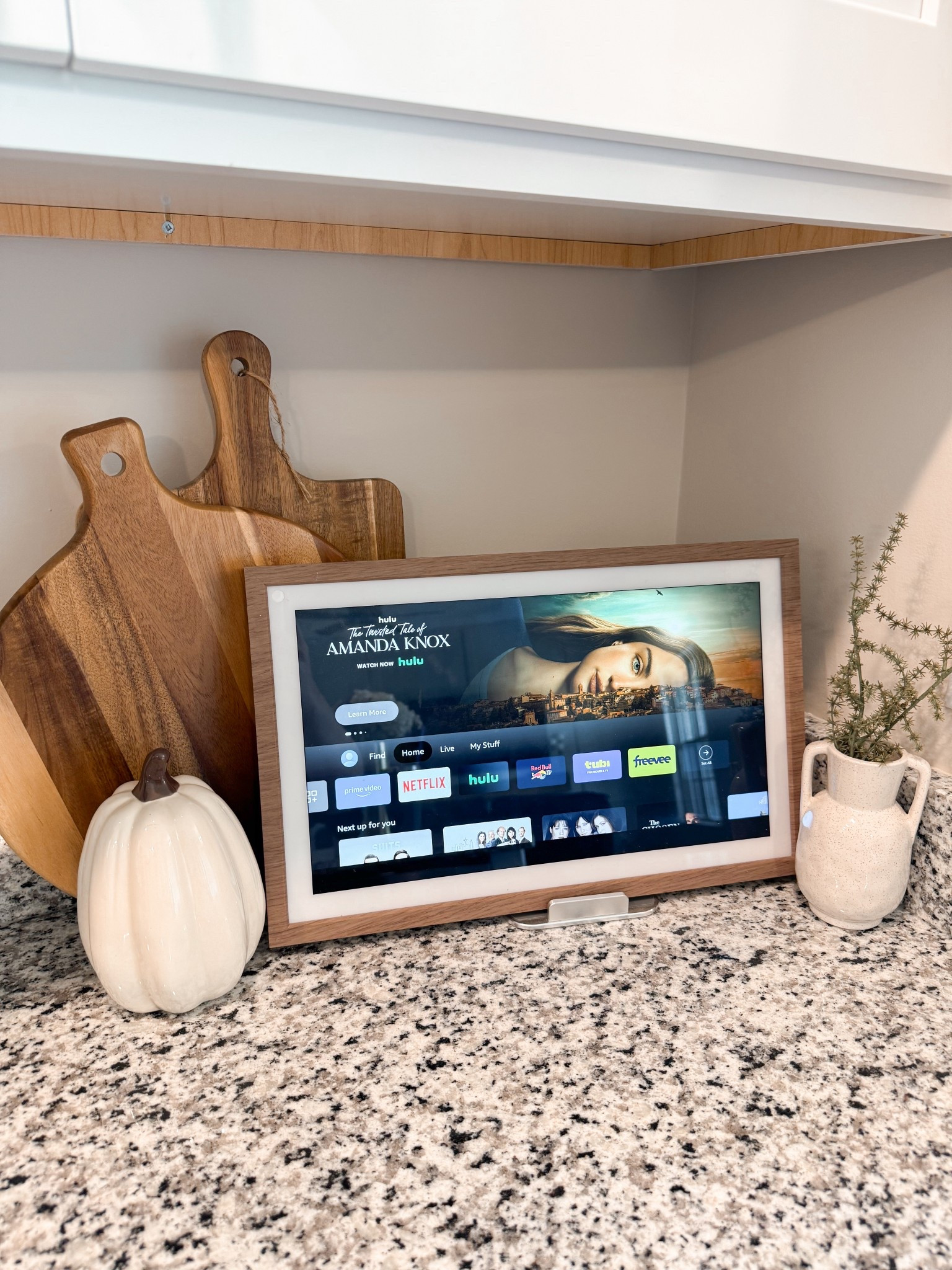 Kitchen Corner Setup with Amazon Alexa Show!

#LTKFamily #LTKHome