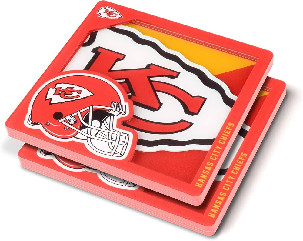 YouTheFan NFL 3D Logo Series Coaster | Amazon (US)
