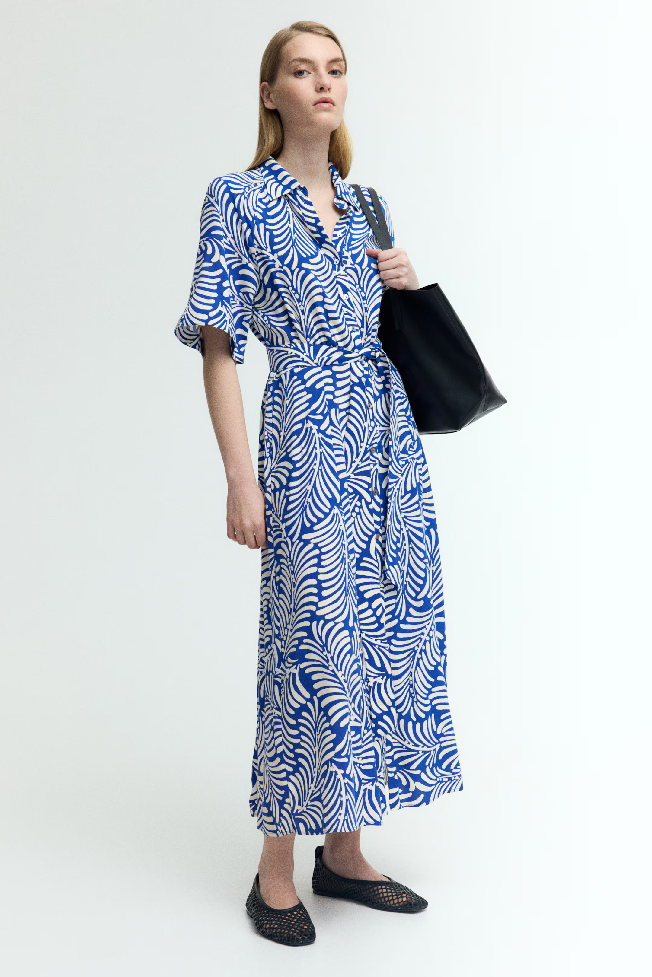 Tie-belt Shirt Dress | H&M (US + CA)