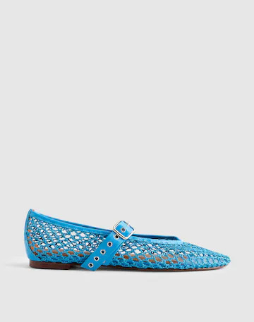 The Remy Mary Jane Flat in Fishnet | Madewell