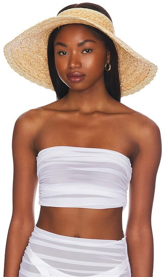 Samira Visor in Natural | Revolve Clothing (Global)
