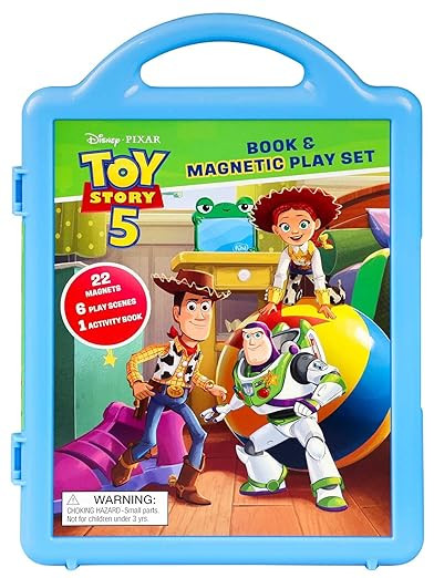 Disney Pixar: Toy Story 5 Book and Magnetic Play Set      Paperback – May 5, 2026 | Amazon (US)