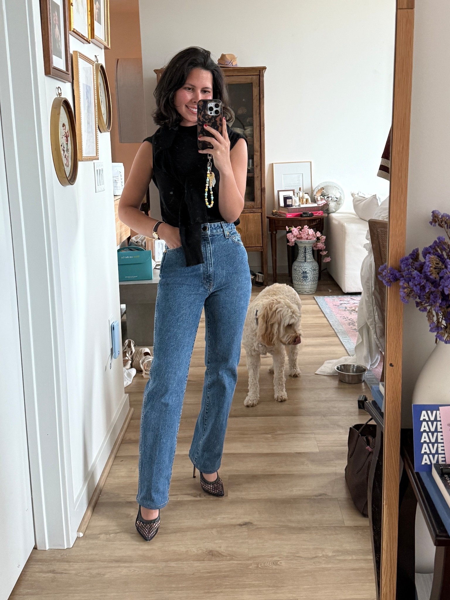 Khaite Danielle jeans on petite, weeknight dinner outfit 

#LTKPetite #LTKStyleTip