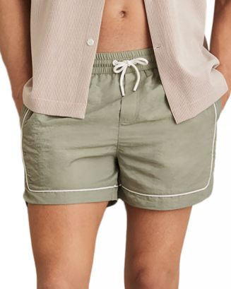 REISS Piped Drawstring Swim Shorts  | Bloomingdale's Men | Bloomingdale's (US)