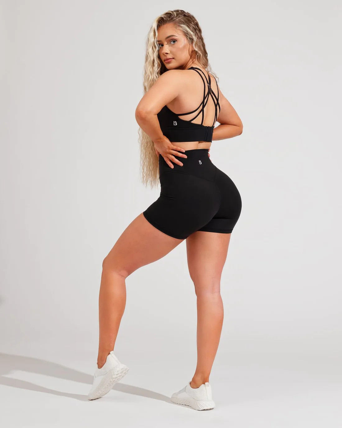 Rosa Short - Onyx Black | Buffbunny