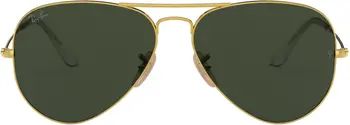 Ray-Ban Standard Original 58mm Aviator Sunglasses | Nordstrom | Nordstrom