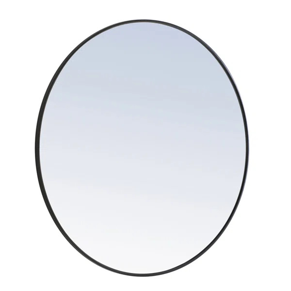 Sabine Metal Round Wall Mirror | Wayfair North America