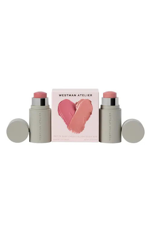 Westman Atelier Petite Blush Stick Duo $52 Value in Petal/Chouchette at Nordstrom | Nordstrom