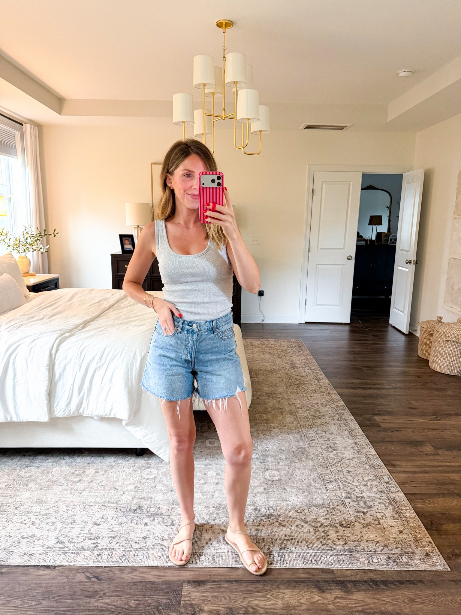 Loooove the length and comfort of these shorts. Run a tiny bit big - can size down if between.