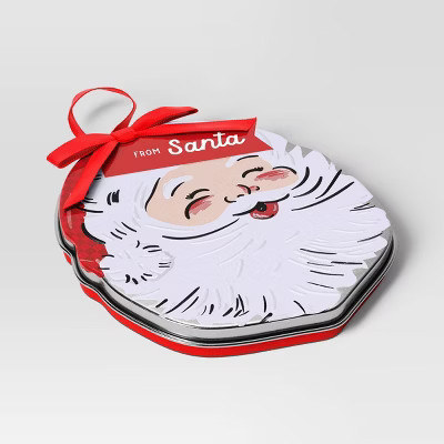 Santa Tin Christmas Gift Card Holder - Wondershop™ | Target