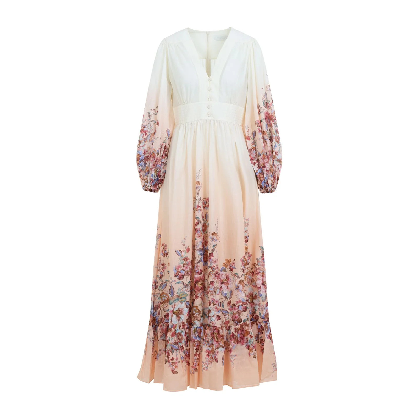 Zimmermann Awaken Plunge Maxi Dress | Cettire Global