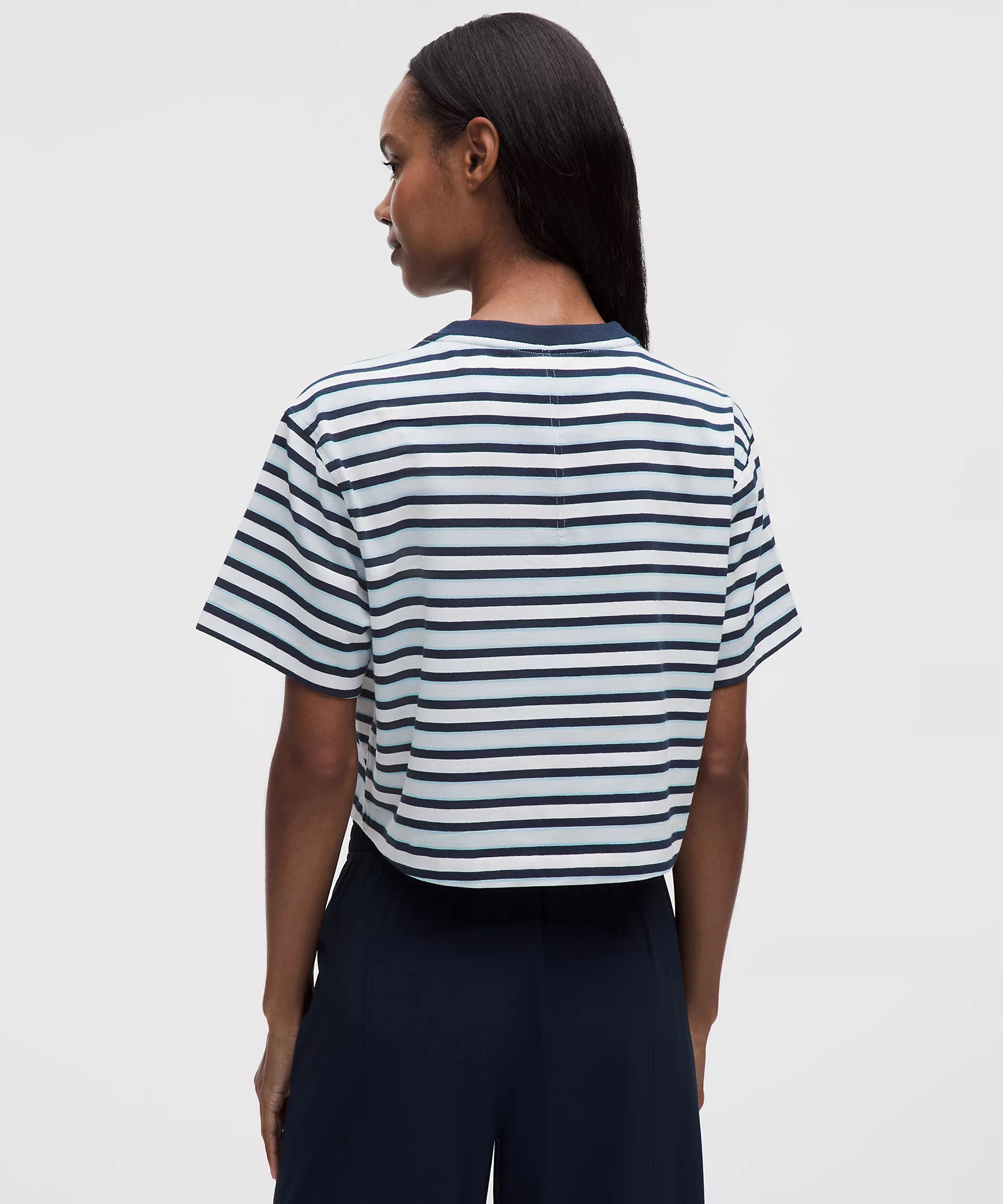 All Yours Organic Cotton Cropped T-Shirt | Lululemon (US)