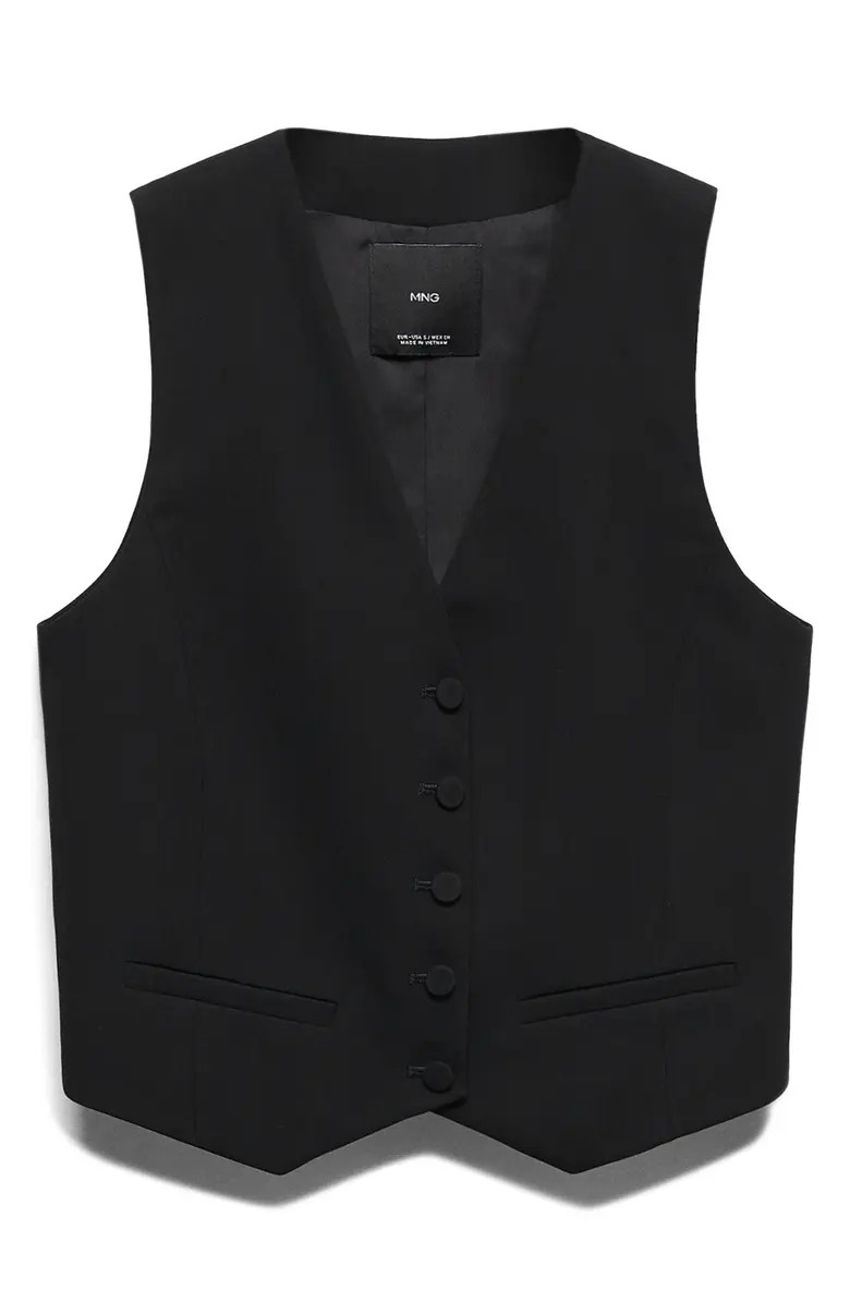 Covered Button Vest | Nordstrom