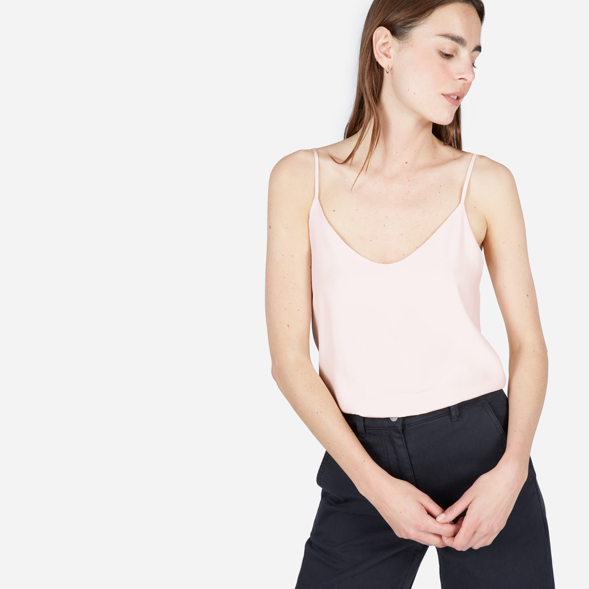 HomeWomenTopsSilkThe Double-Lined Silk V-Neck CamiThe Double-Lined Silk V-Neck CamiClassic silk cami | Everlane