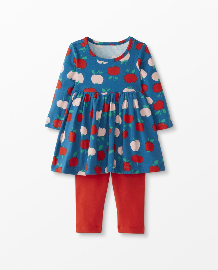 Baby Super Soft Skater Dress & Leggings Set | Hanna Andersson