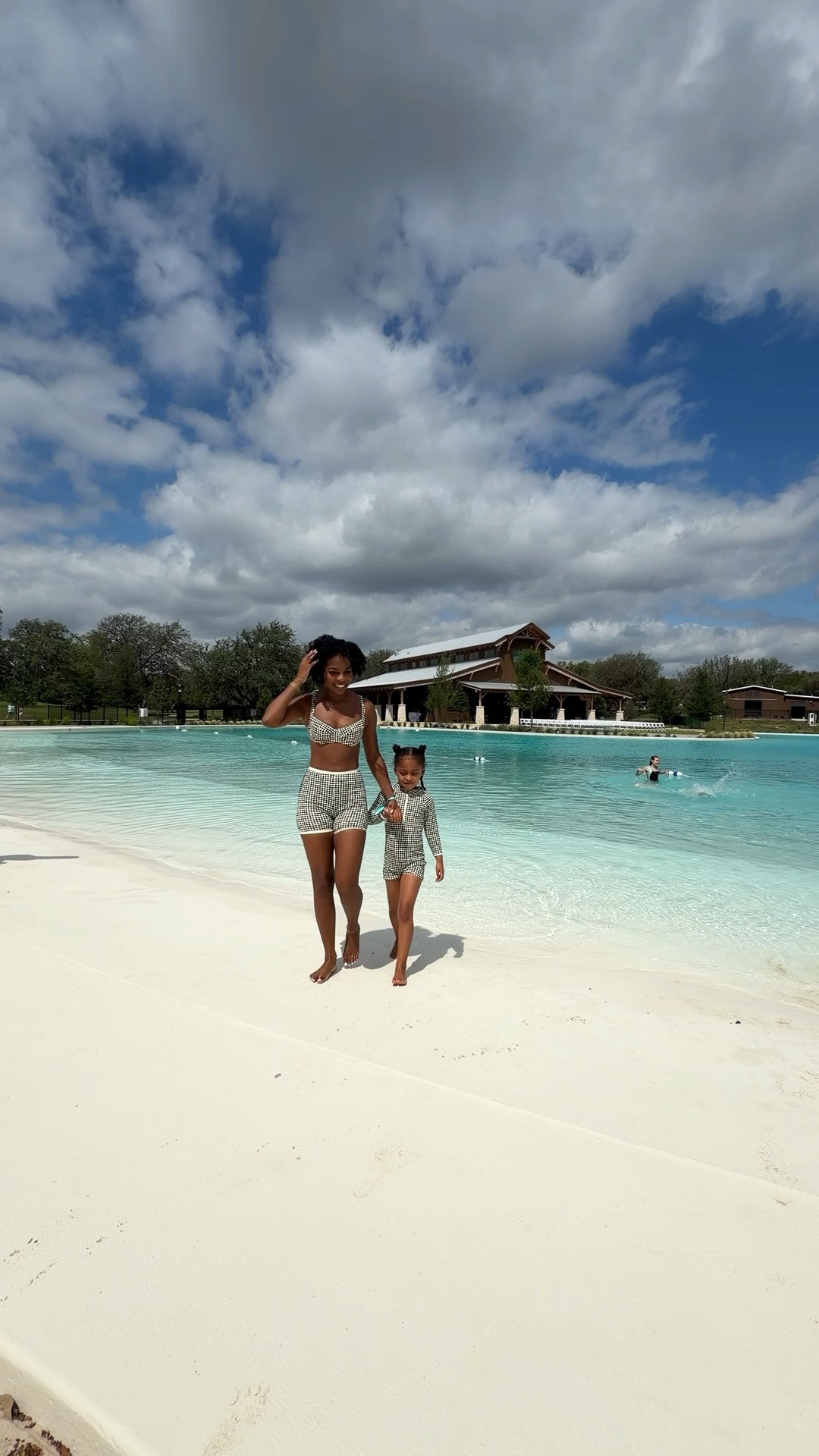 4-hour roadtrip idea from Dallas. 🤭🏝️ 
Have y’all ever been to the Texas Hill Country?!

We kicked our summer off with our first mommy-and-me roadtrip to @hyatthillcountry and it was such a fun little getaway. 🥹✨ The resort recently underwent a $100M renovation and added a beautiful new 2.2-acre lagoon with white sand beaches, cabanas, water activities and the prettiest crystal blue water.

They also have kayaking, a lazy river, surfing lessons and a huge water park, so there’s truly something for everyone. 🤍 This is your sign to pack the kids up and make some summer memories!

#LTKdayinmylife #LTKxMadewell #LTKootd