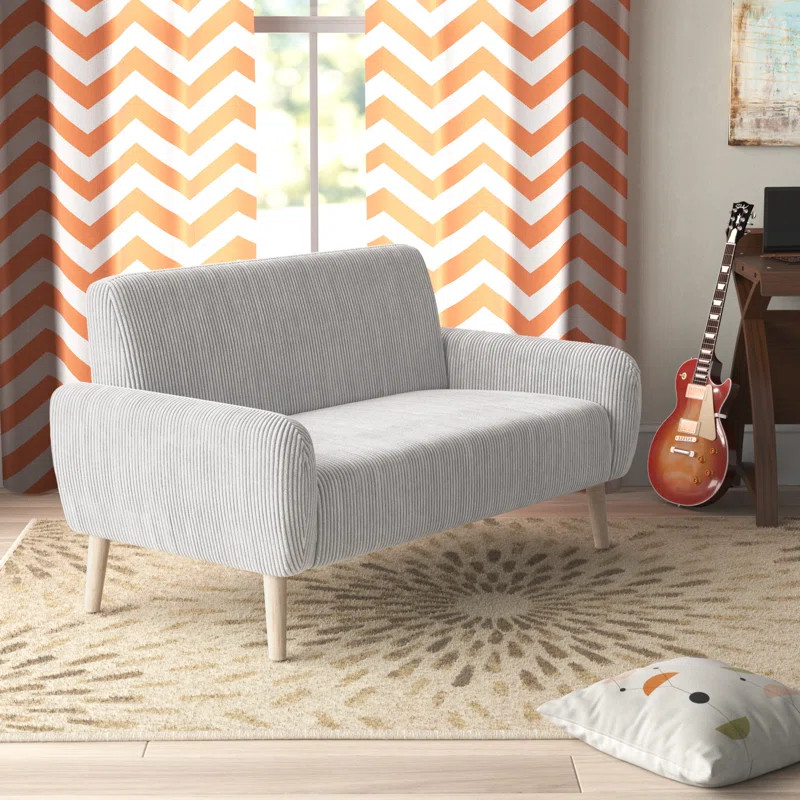 Paschall 57'' Upholstered Loveseat | Wayfair North America