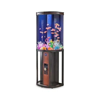 30-38 Gallon Acrylic + Iron Modern Eco Aquarium Tank | Wayfair North America