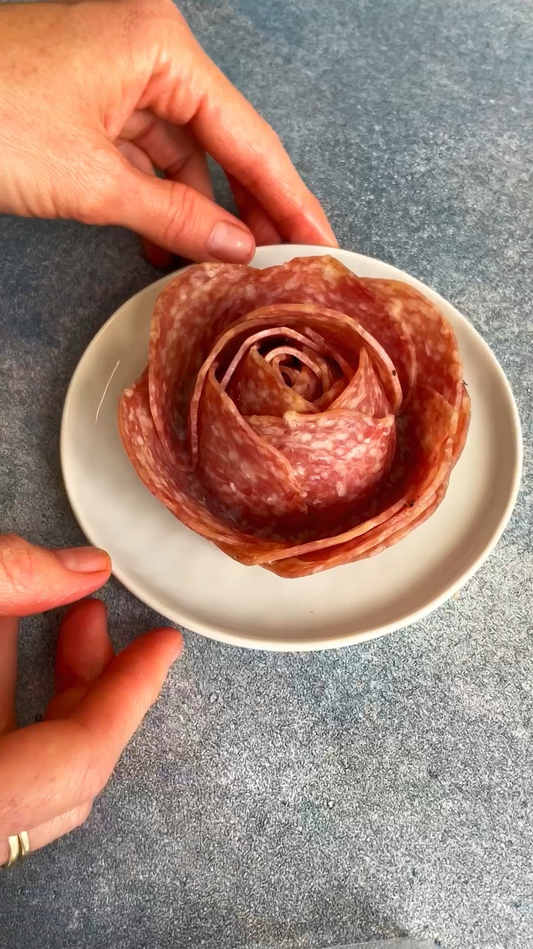Wondering how to make a rose out of salami, strawberries and other ingredients? Look no further! This salami rose recipe will have you rolling up gorgeous charcuterie roses for all your boards. Plus, when it comes to valentines, galentines, or palentines day, the best way to celebrate is with a glass of crispy pink rosé wine. 

#LTKfoodie #LTKSeasonal