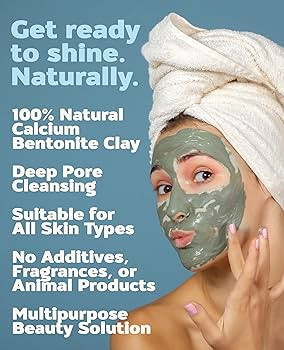 Aztec Secret Essential Indian Clay Mask Kit by Etana – 100% Natural Calcium Bentonite for Deep ... | Amazon (US)