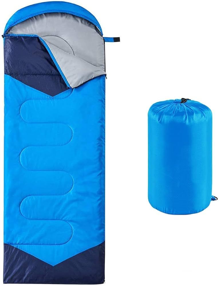 oaskys Camping Sleeping Bag - 3 Season Warm & Cool Weather - Summer Spring Fall Lightweight Water... | Amazon (US)